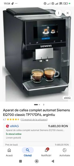 espresoare cafeterie