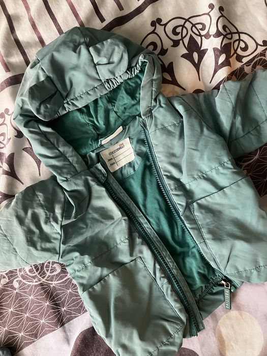 Бебешки гащеризон / ромпърGeorgeи яке 74-80 размер 9-12 месеца дрехи