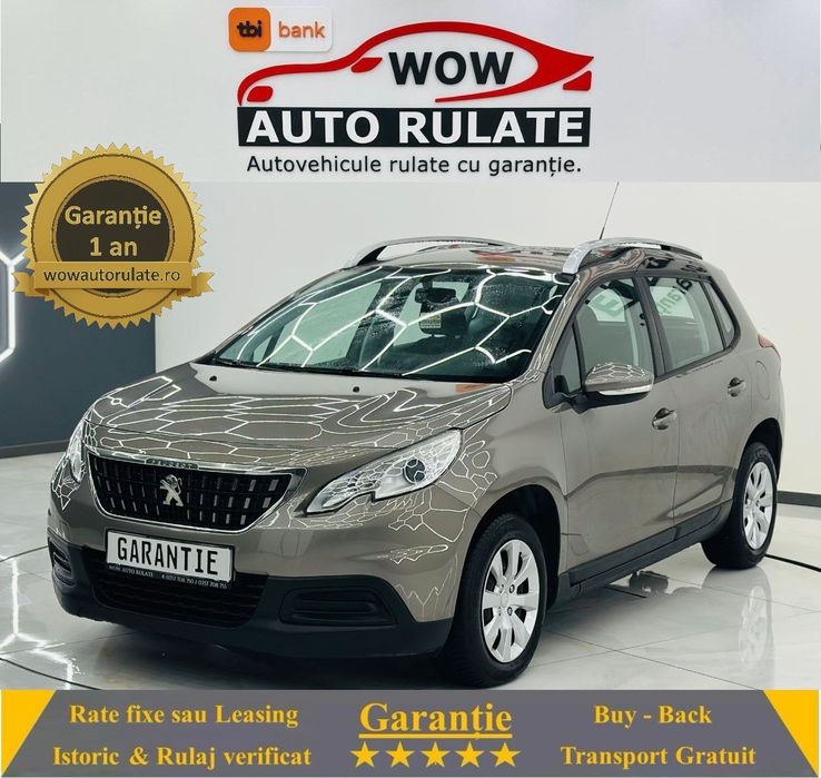 Peugeot 2008 2016 1.6D E6 Garantie 12 Luni Rate Avans 0 Doar cu Buletinul