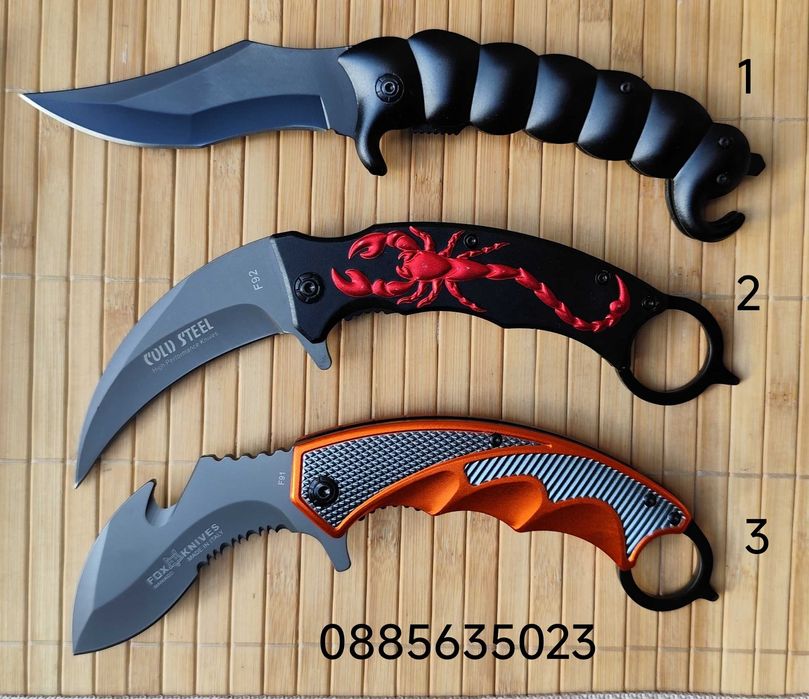 Сгъваем карамбит FOX F91