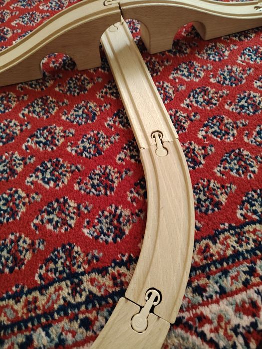 Jucării sine lemn cu trenuleț