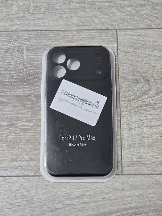 Husă iPhone 17 Pro Max Silicon Lichid MagSafe – Neagră