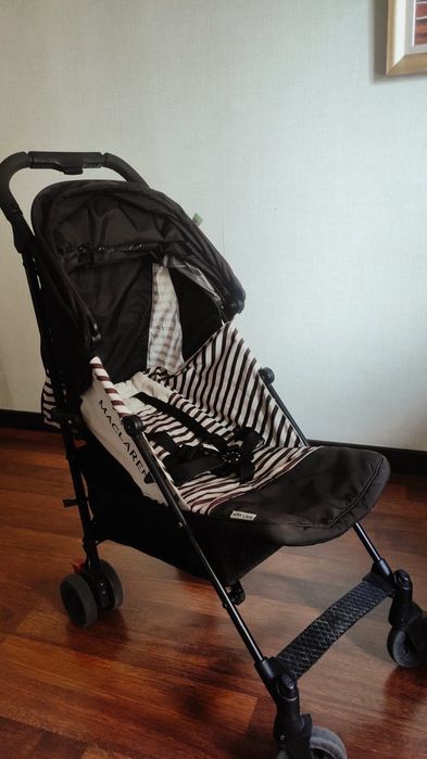 Количка MACLAREN 0м+ Quest Arc Railroad Stripe и зимен чувал