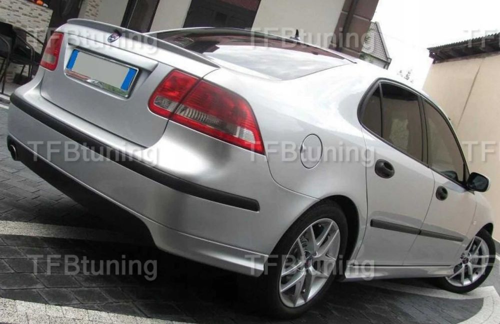 Prelungire bara spate fusta spoiler lip SAAB 9-3 02-06