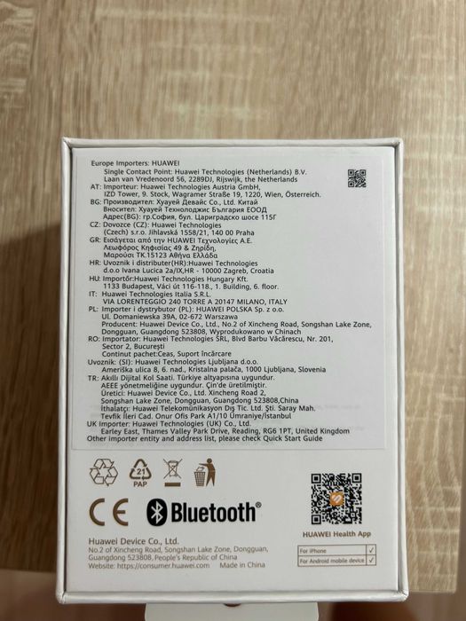 Смарт часовник Huawei watch fit 4 НЕРАЗЛИЧИМ ОТ НОВ