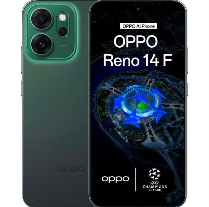 OPPO Reno14 F 5G 8GB RAM / 256GB Verde – Full Box, Ca Nou