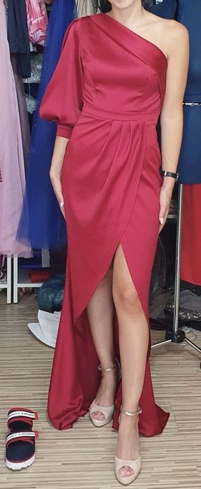 Rochie de ocazie burgundia