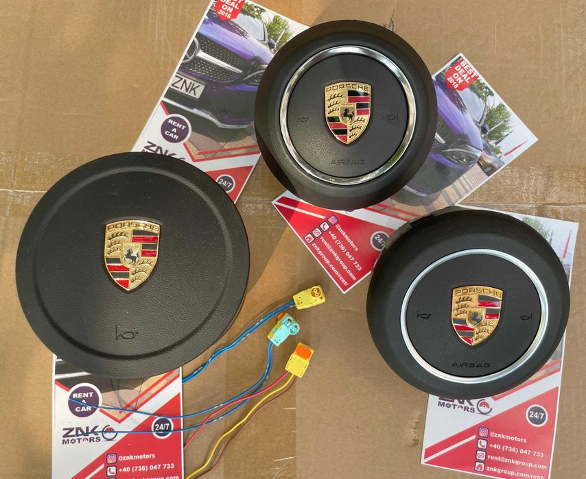 PORSCHE airbag volan - pentru toate modelele Cayene Macan 911 Panamera