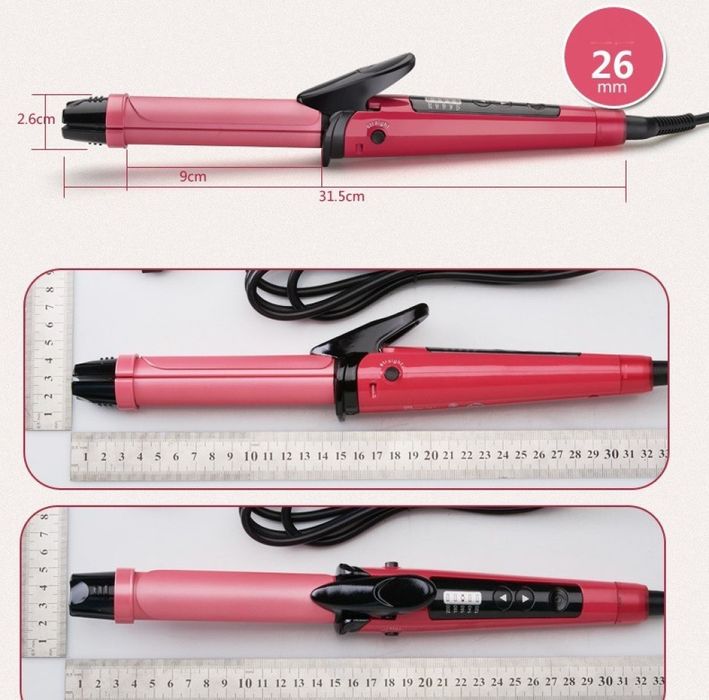 Многофункционална 2 в 1 маша и преса за коса TV821