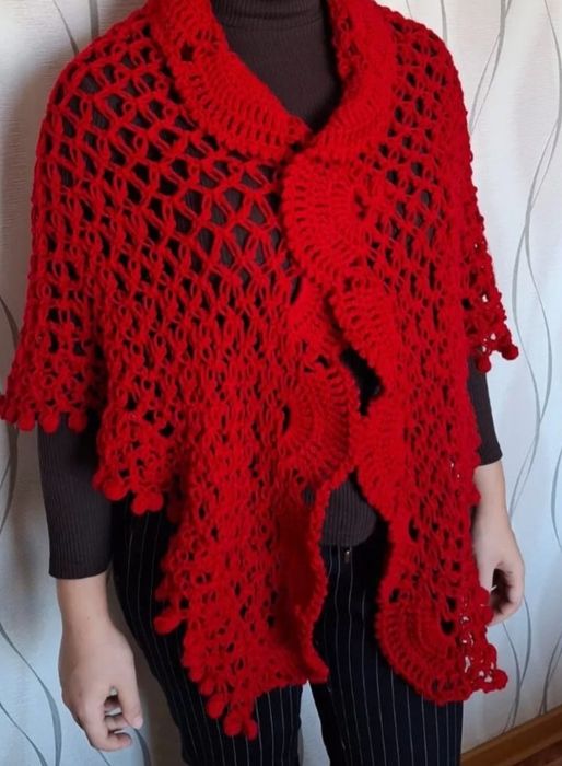 Косынка ручной работы