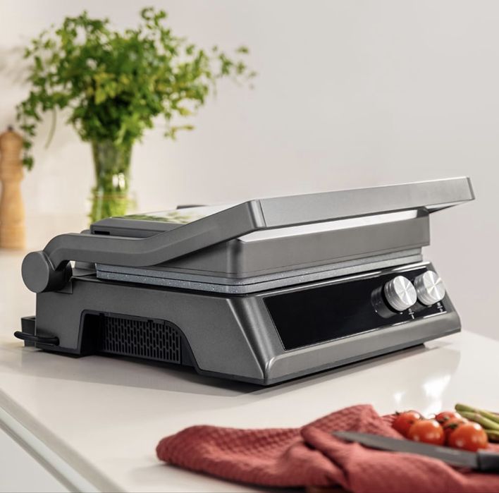 Cecotec Електрическа скара с подвижни плочи. 2400 W - бездимна