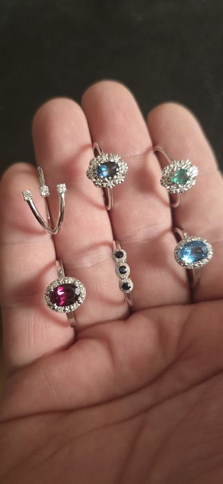 Inele 14k diamante naturale