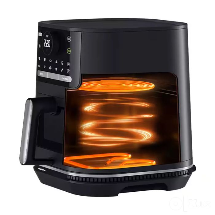 Аэрогриль Braun HF5055IBK, 80–220 °C