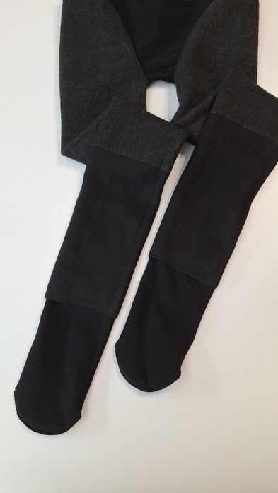 Теплые колготки с флисом.