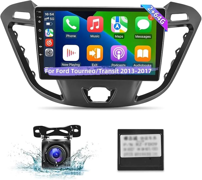 9" Мултимедия за Ford Transit / Tourneo Custom (2013-2017), Android 13