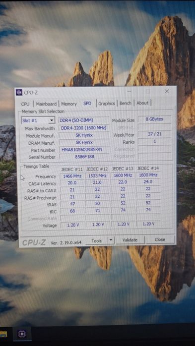 16 gb ddr4 3200mhz sodimm