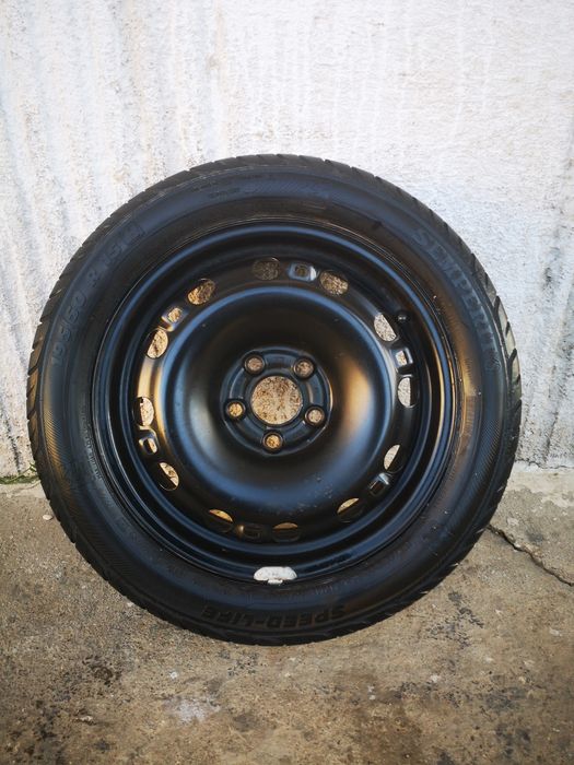 Rezerva janta R15 5x100 vw Polo Seat 195 50 15 Ibiza Skoda fabia