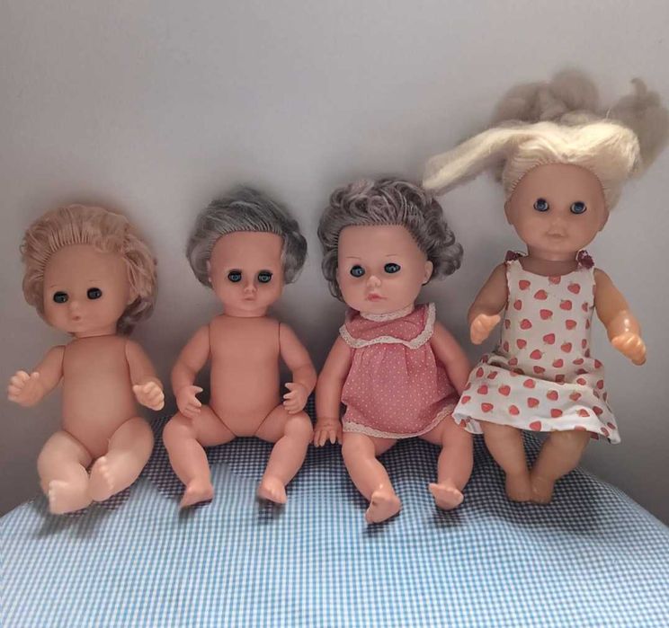 Lot papusi Aradeanca, Papusi vechi de colectie, Perioada comunista RSR