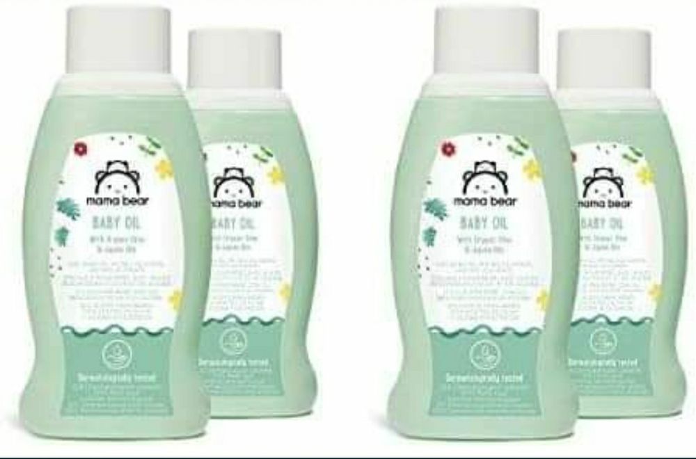 Ulei de corp pt bebelusi, Mama Bear ,3+1gratis  pret /set de 4 bc