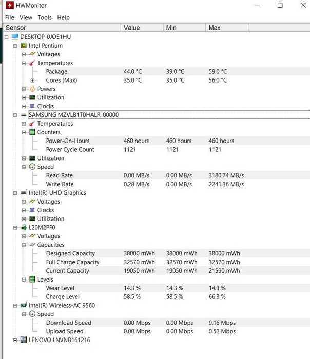 Laptop Lenovo IdeaPad 3 SSD 1 Tb samsung, 20 Gb RAM, Win10, Office Pro
