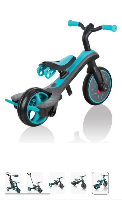 Vand tricicleta multifunctionala aproape noua globber explorer