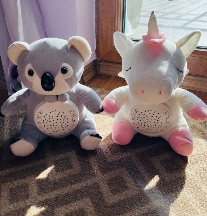 Плюшени музикални играчки -  Коала и Еднорог Чиполино