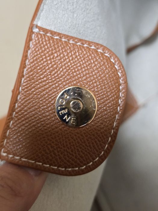 Polene Cyme Mini цвят Camel оригинална дамска чанта