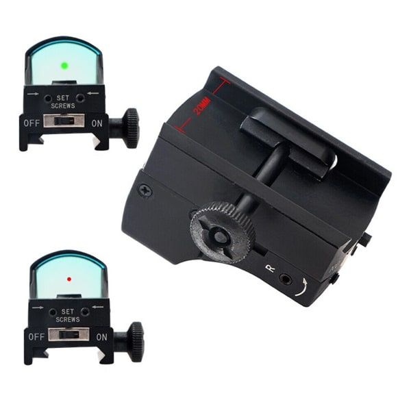 Лазерен прицел (бързомер) за пистолет, въздушна пушка и еърсофт оръжия