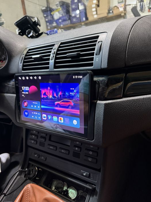 Navigatie Android BMW E46 Seria 3 Carplay Android Auto + Camera