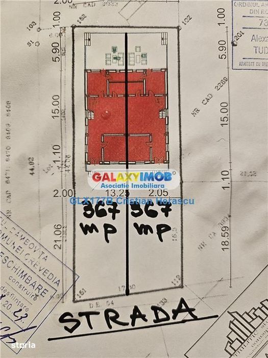 Duplex P+1 SU 165 mp teren 367 mp Samurcasi str Dr Daraban
