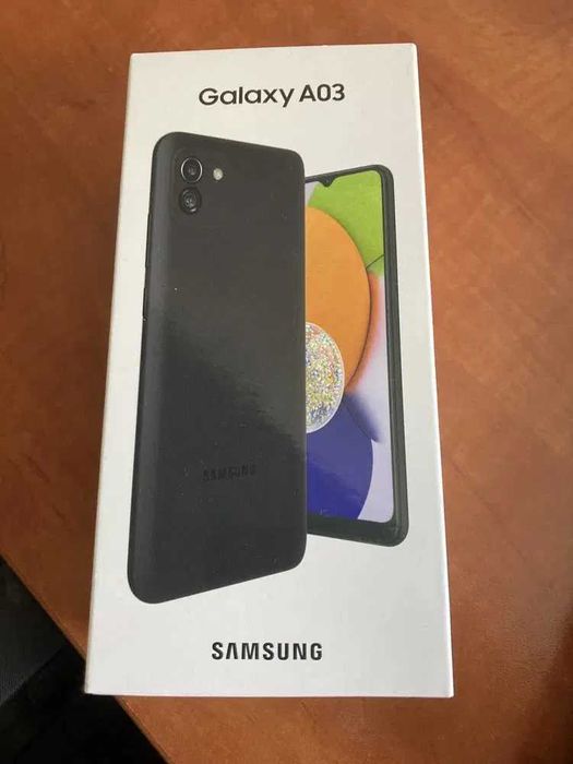 Telefon Samsung Galaxy A03 64GB 4G 4GB DualSim Black Negru Nou Sigilat