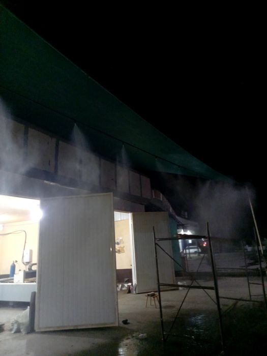 Setka va mikroklimat ustanovka qilamiz