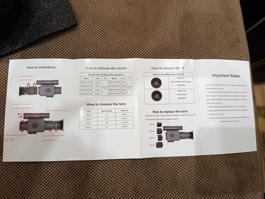 Дневно нощен прицел ,оптика ,лов ,НОВ !