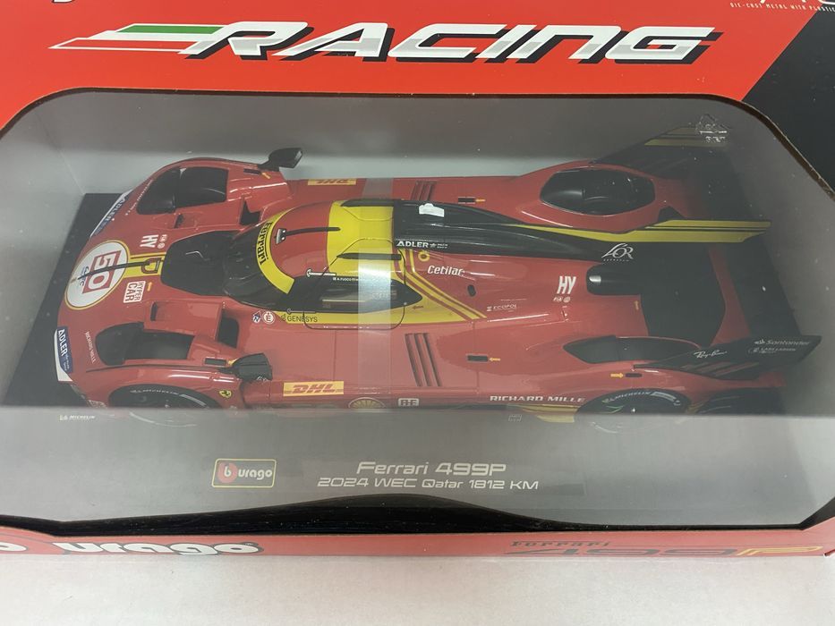 FERRARI 499P machetă auto scara 1:18(27 cm) BBURAGO Racing