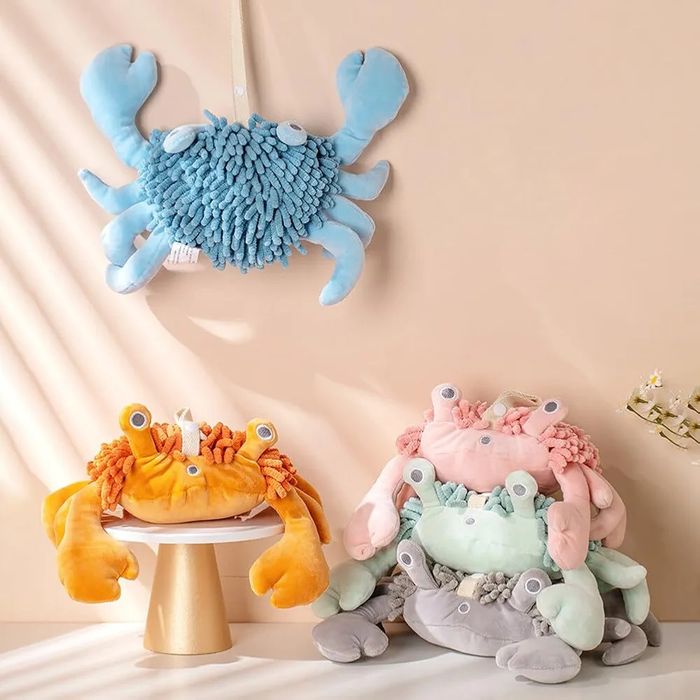 Колекция 2в1 Плюшени играчки – Играчка и Кърпа за ръце в Едно