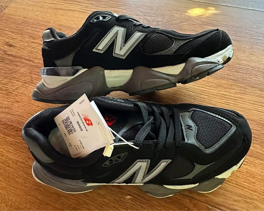 Мъжки маратонки New Balance 9060 черни със сиво