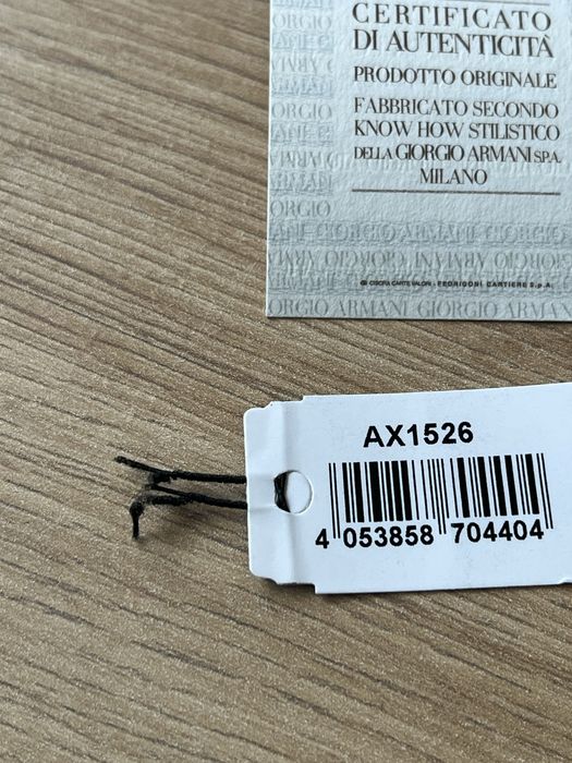 AIX Armani Exchange : AX1526  часовник с хронограф  / Оригинал