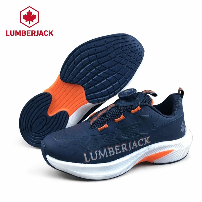 Lumberjack (Италия) детские и подростковые кроссовки с тросиком