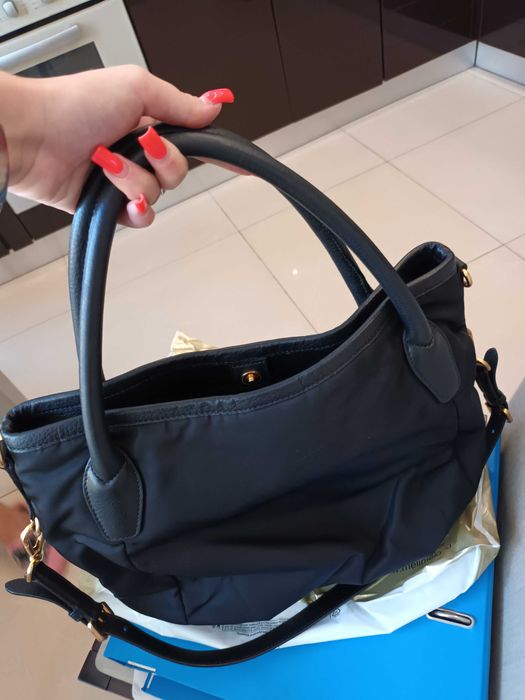 Poșetă Prada material textil