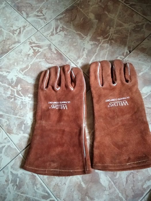 Работни кожени ръкавици