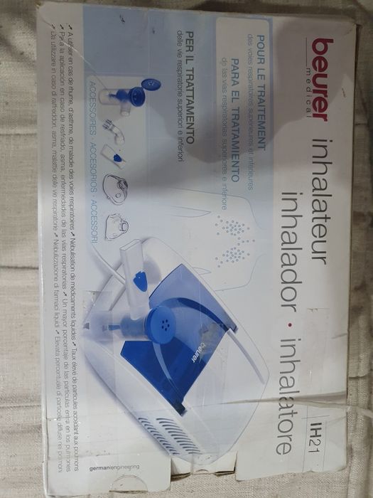 Vand inhalator nebulizator Beurer