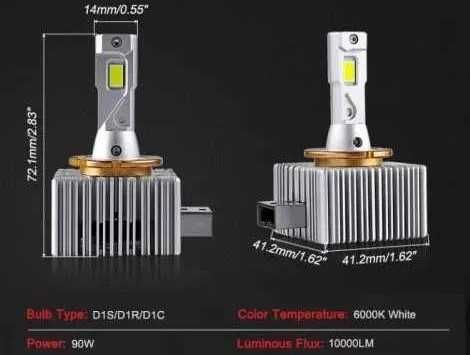 Лед крушки /-Xenon-D1S -Canbus- D-serie