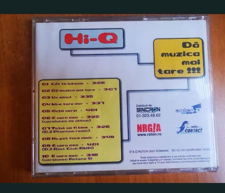 Cd HI-Q Muzica Românească