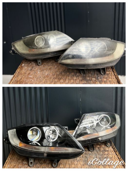 Polish / repratii faruri / montaj becuri LED