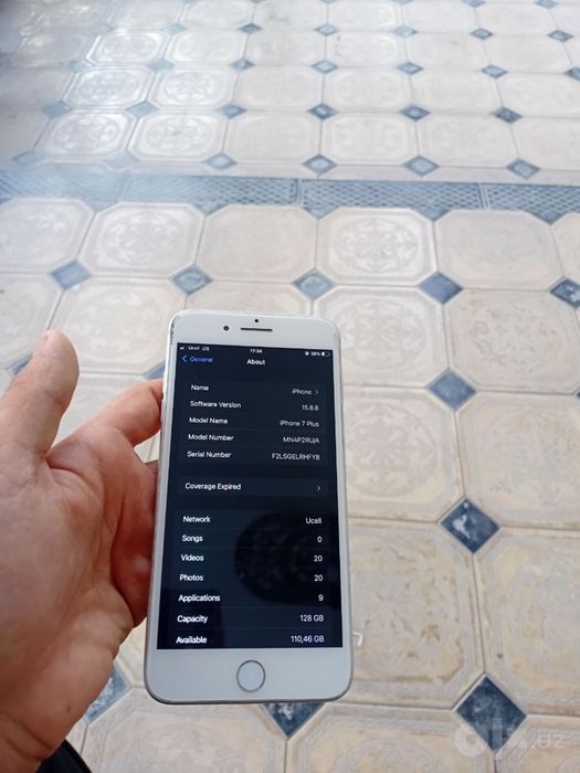 iphone 7 plus 128/gb