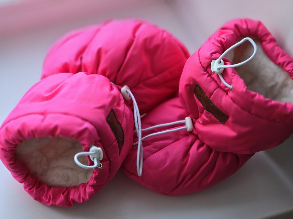 Тёплые пинетки...