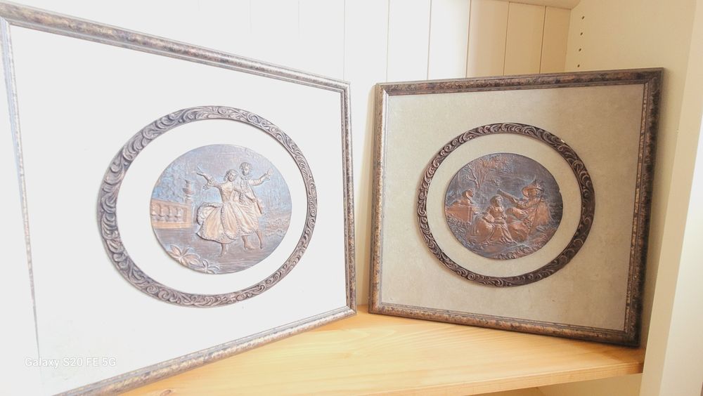 Винтидж декоративно релефно пано