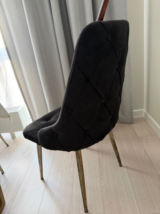 Стулья черного цвета