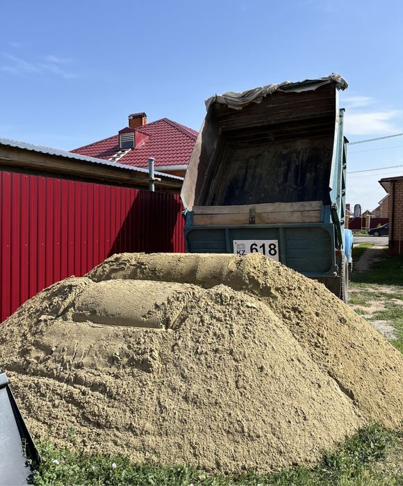 Песок, щебень . Доставка