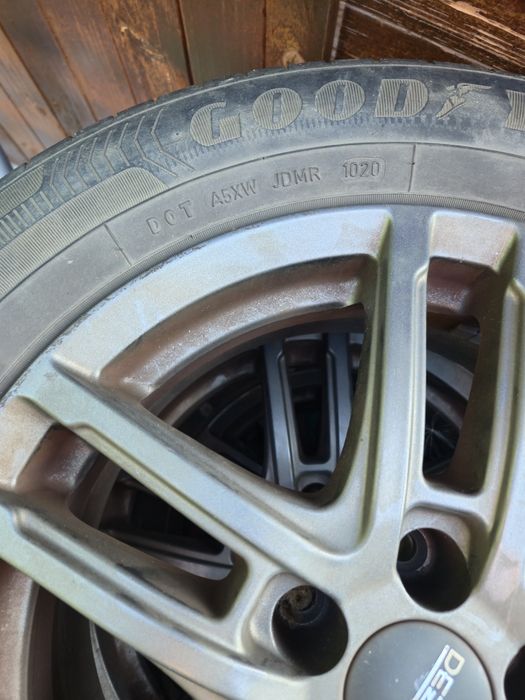 Jante 5×100 skoda kamiq + anvelope GoodYear